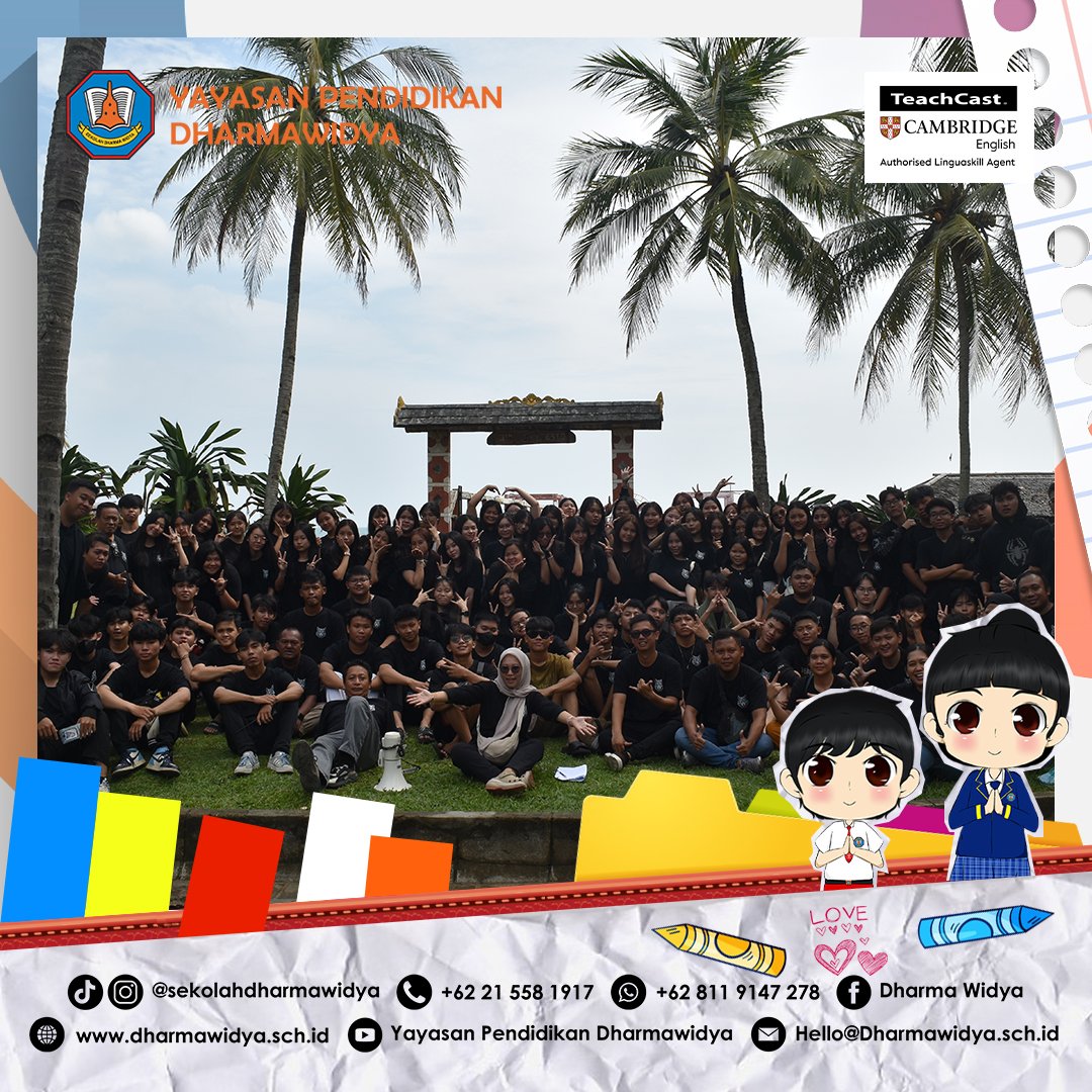 Pelepasan dan Promt Nite Siswa Kelas Akhir SMK Dharma Widya Tahun Ajaran 2024-2025