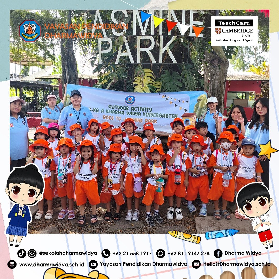 OUTDOOR ACTIVITY DHARMA WIDYA KINDERGARTEN GOES TO JASMIN PRAK